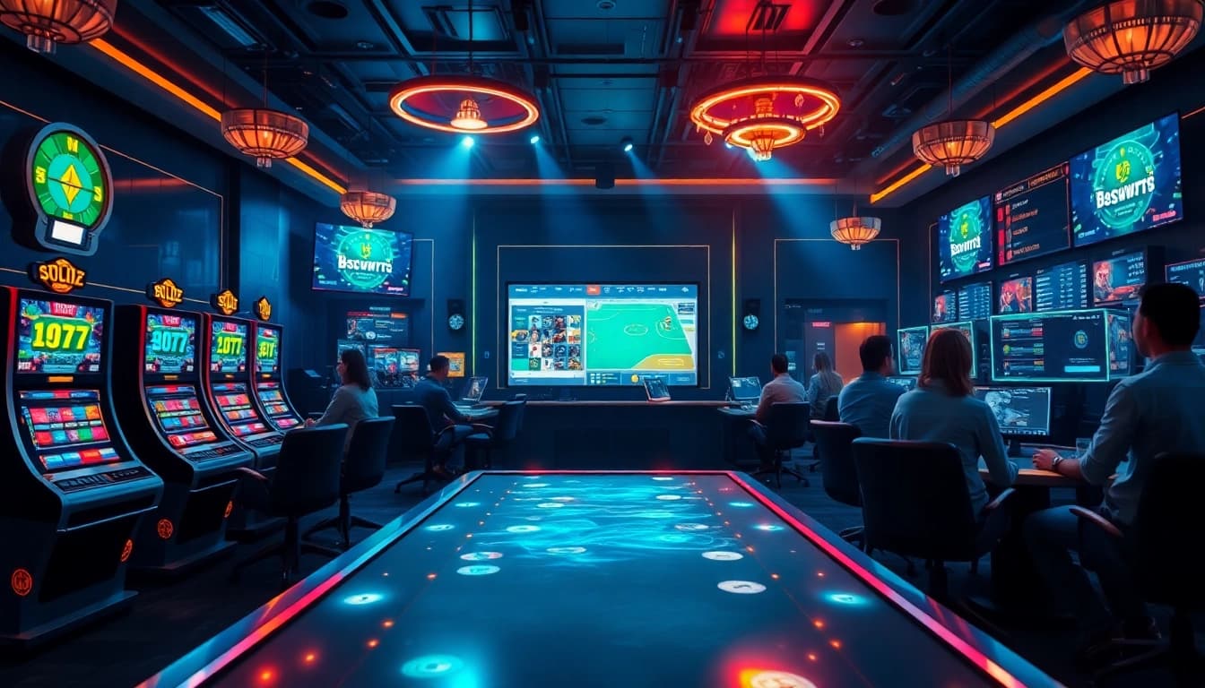 Engaging online betting experience at stimmgewitter.org, featuring vibrant casino elements and interactive gaming interfaces.