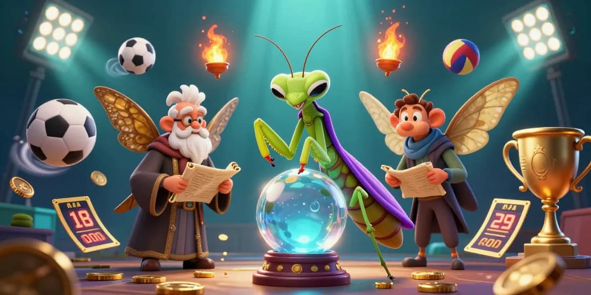 Experience thrilling moments with gavangtv showcasing dynamic sports betting elements and magical characters.