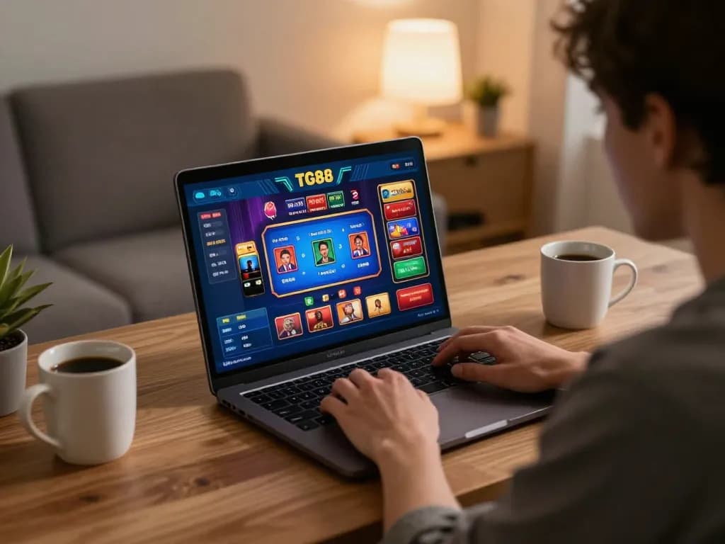 Engaging gameplay on TG88 online casino, highlighting user-friendly interface and strategic betting