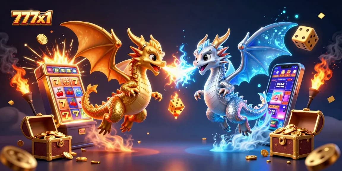Experience thrilling gameplay at 777x1, where golden dragons and jackpot excitement await!