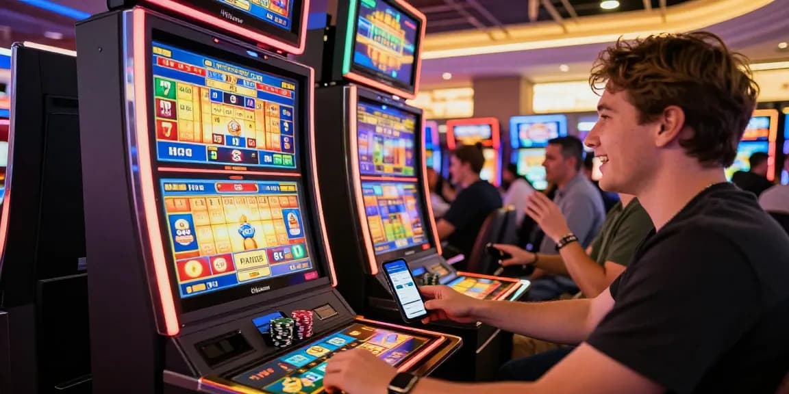 Exciting gaming experience at credit card casinos at scoarch.org.uk with vibrant surroundings and secure transactions.