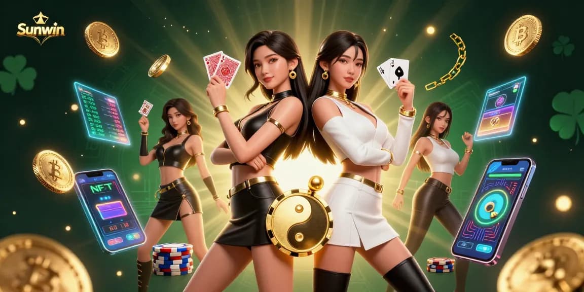 Experience thrilling gameplay and exciting wins at Sunwin online casino with dynamic visuals showcasing card action.