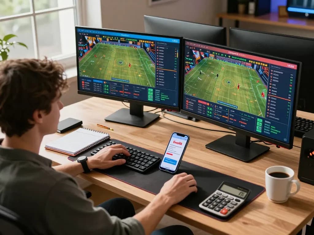 Bong88 offers exciting live sports betting experience with real-time odds on dual monitors.
