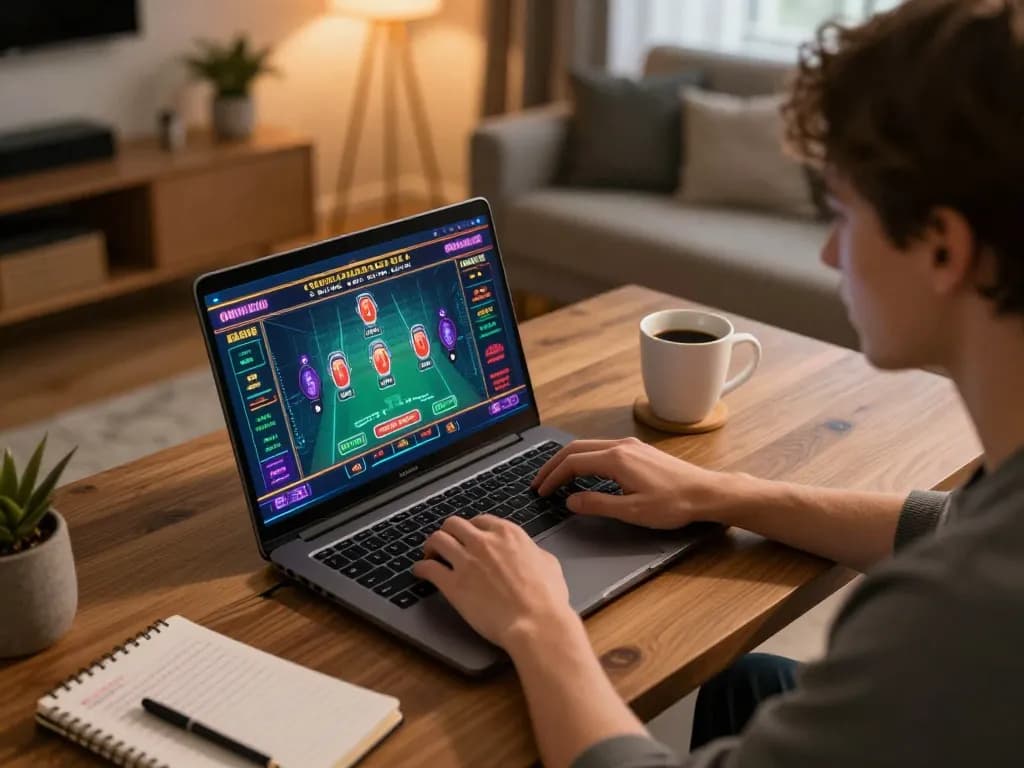 Player enjoys online gambling at Ko66, focusing on live dealer games with engaging interface.