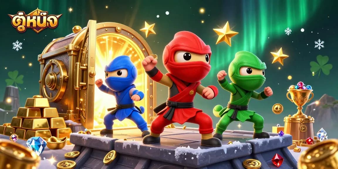 Engage in ดูหนังออนไลน์ action as ninja chameleons unleash synchronized martial arts among golden treasures