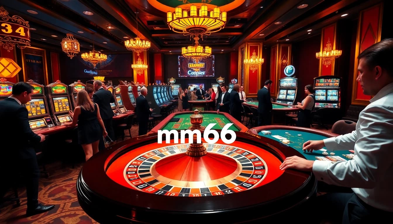 Experience the thrill of gambling at mm66 with exciting roulette and poker action.