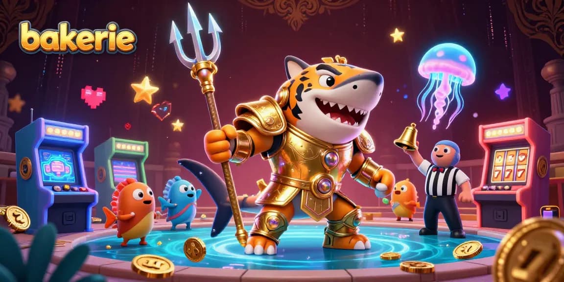 Play games and win at the vibrant bakerie underwater casino with slot reels.