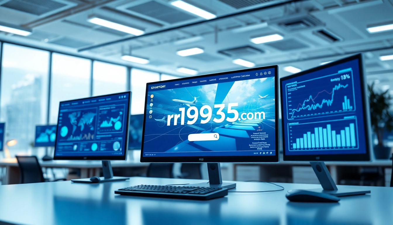 Innovative digital workspace featuring https://rr9935.com/ showcasing aviation data.