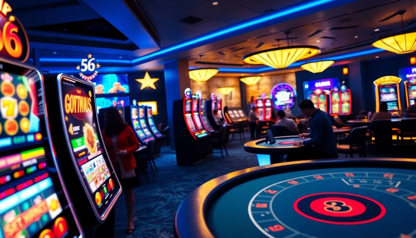 Experience the excitement of 566's online casino, showcasing vibrant games and interactive live dealers.