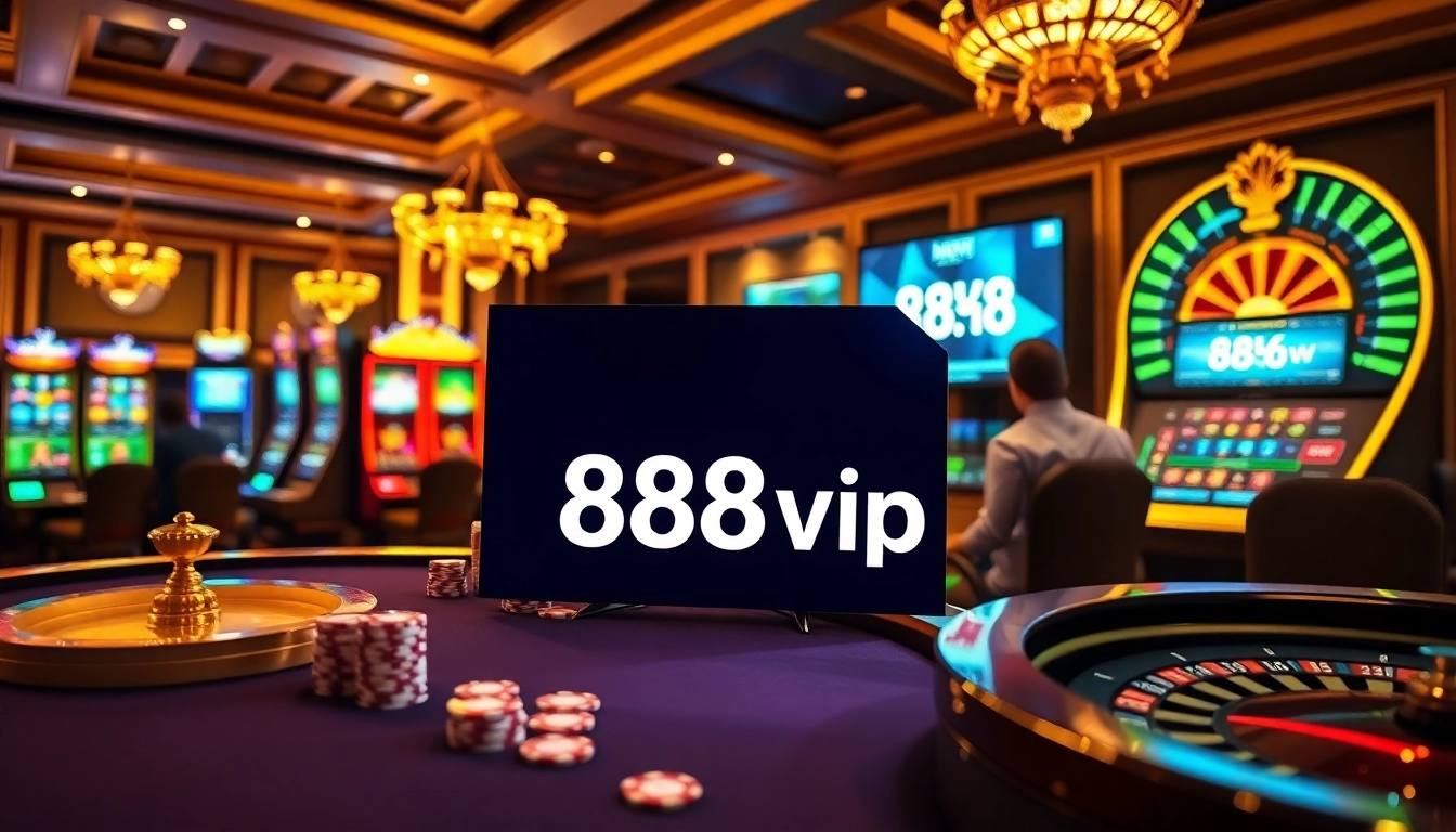 Experience thrilling gameplay at 888vi 22vip casino with premier gaming options and exciting rewards.