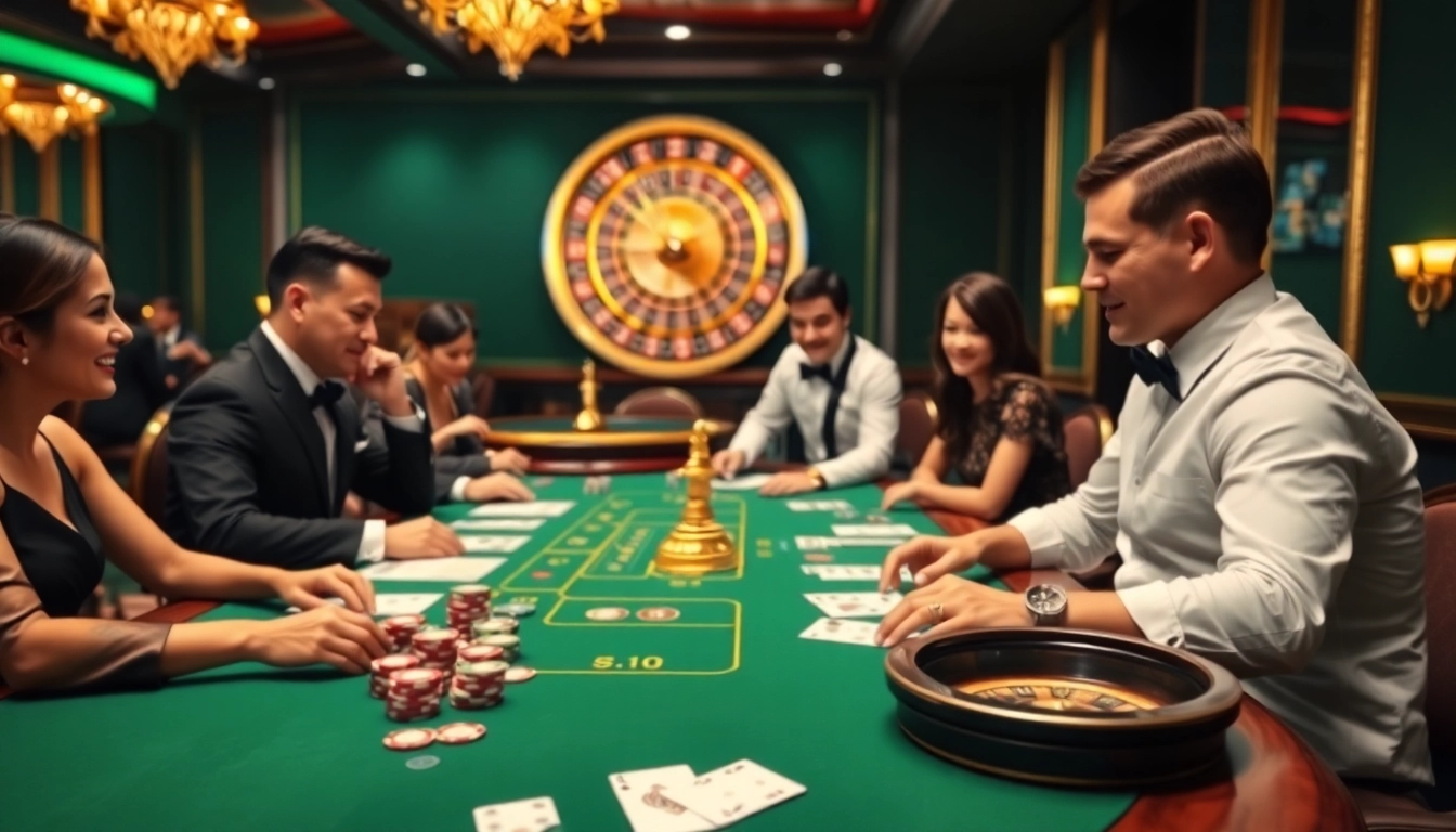 Experience the excitement of trang chủ s666 with professional dealers and vibrant casino gaming scenes.