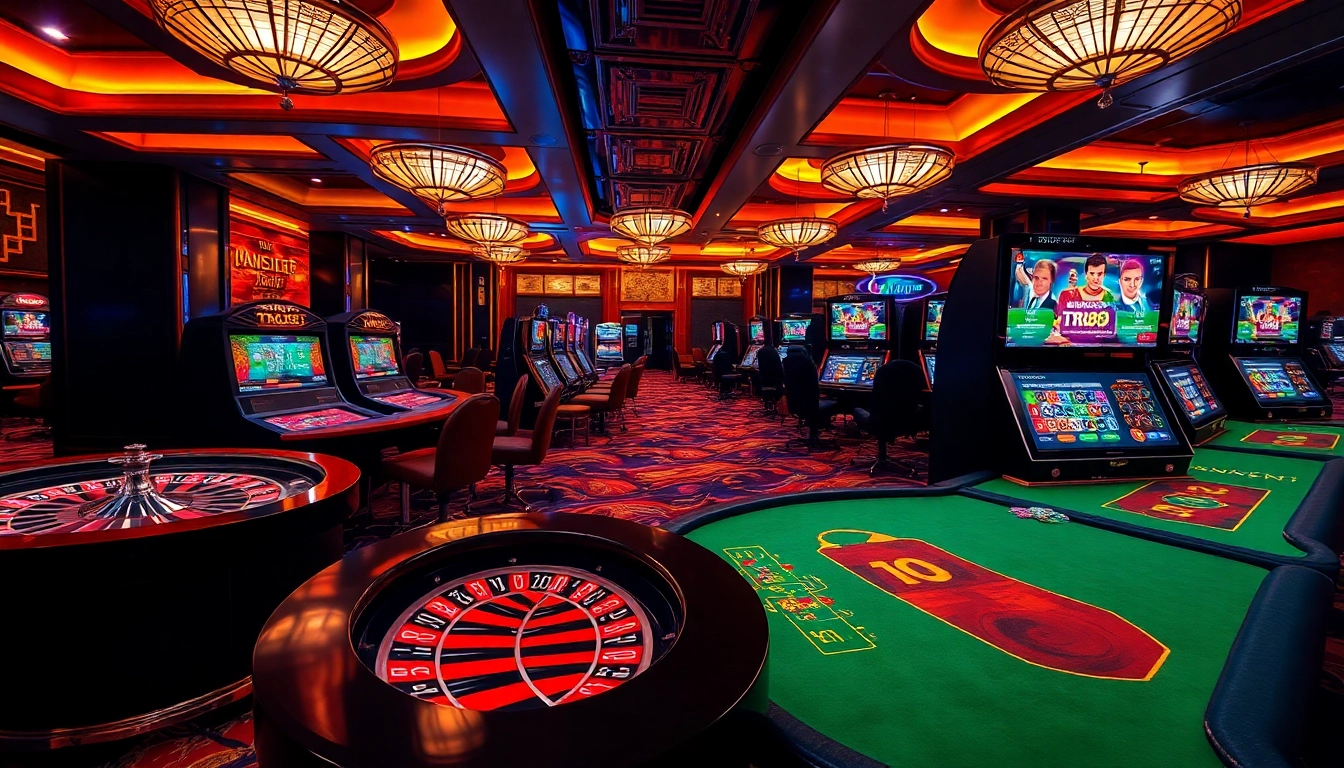 Elevate your gaming with the TR88 app showcasing dynamic online casino excitement.